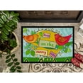 thumbnail image 3 of Carolines Treasures PJC1100JMAT Keep on the Sunny Side Door Mat Indoor Rug or Outdoor Welcome Mat 24x36 Doormat  36"L x, 3 of 4