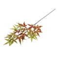 thumbnail image 4 of Plantas de Simulación Gloria Hoja de Arce Artificial Verde Rojo 65cm, 4 of 9