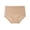 Beige, variant on Odeerbi Womens Underwear Seamless Briefs Lace High Waisted Body Shaper Shorts Shapewear Tummy Control Pink