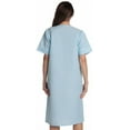 thumbnail image 3 of Dreamcrest Short Sleeve Button Front Duster 8518-ROY-XL (Royal Plaid, Medium), 3 of 3