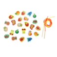 thumbnail image 1 of Lacas de Y Encadenados de Juguetes para Más de 3 Motor de Juguete de Juguete Educativo Montessori Actividad Niño Frutas Surtidas CUTICAT juegos de enhebrar cuentas, 1 of 6