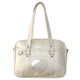 thumbnail image 1 of Bolso Cruzado Hombro Wdftyju Uniforme Japonés JK PU Blanco para Mujer, 1 of 9