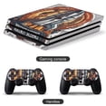 thumbnail image 2 of Decal Skin for PS4 Slim / PS4 Pro / PS4, Whole Body Vinyl Sticker Cover for Playstation 4 Console and Controller (Rocket-1), 2 of 5