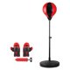 thumbnail image 4 of Saco de boxeo Altura ajustable Vertical Boxing Punch soporte para entrenamiento 125 guantes para adultos kusrkot Bola de velocidad de boxeo, 4 of 8