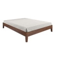 thumbnail image 1 of Pemberly Row Modern / Contemporary Queen Natural Wood Platform Bed, 1 of 5