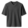 thumbnail image 4 of Akiihool Men's Graphic T-Shirts Men's Street Muscle Short Sleeve Print Personality Fashion Fashion T Shirt(Black,3XL), 4 of 4