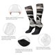 thumbnail image 3 of Fotbe Magician Hat Skull Calcetas Divertidas Estampadas para Hombre y Mujer, Calcetas de Algodón hasta la Rodilla para Caminar, Correr, Enfermería y Embarazo, 3 of 6