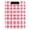 Pink Checkered Pattern, variant on A4 Double Clip File Folder 18.9x12.6in Clipboards Foldable Binder Holds 80 Sheets Project Folder for Office, Home Light Blue and White Checkered
