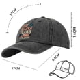thumbnail image 3 of Unisex Anniversary Print Style Fashion Visor Cap For Outdoor Activities And Everyday Wear Without Restriction, 3 of 4