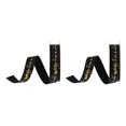 thumbnail image 2 of Guardoinrt Happy Birthday Ribbons DIY Gift Wrapping for Cake Flowers Box Black 10Yard 1.5cm 2Set, 2 of 6