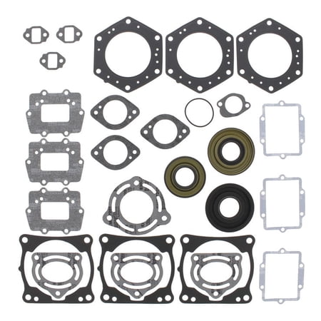 Vertex 611410 Complete Gasket Kit with Oil Seals