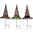 thumbnail image 4 of 23" Pre-Lit Black Witch’s Hat Garden Stakes, 4 of 4