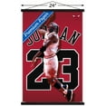 thumbnail image 2 of Michael Jordan - Jersey Wall Poster, 22.375" x 34" Framed, 2 of 4