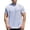 a-White12631, variant on Mens T-Shirt Slim Fit Half High Neck Short Sleeve Tees Solid Color Distressed Hole Stretch Top For Streetwear Casual Daily Wear Trendy Top