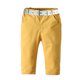 thumbnail image 2 of Jumpingount Conjunto de pantalones y camisa de manga larga con botones para niños de primavera y otoño, cinturón con pajarita para banquete, conjuntos de ropa 80cm, 2 of 6