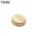 thumbnail image 2 of Ludlz Reusable Pine Wooden Cover Lids with Silicone Seal Ring for Candle Cup Glass, 2 of 6