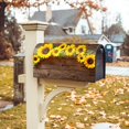 thumbnail image 6 of Fall Sunflower Wood Board Decoration Mailbox Cover with Magnetic Strip Summer Autumn Mailbox Wraps Post Letter Box Cover Standard Size 21" X 18" for Garden Outdoor Yard Decor, 6 of 6