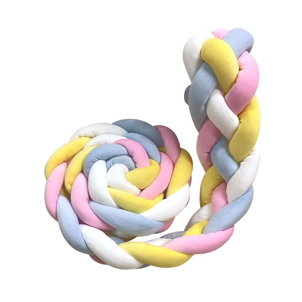 braided crib bumper walmart