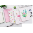 thumbnail image 4 of 4PCS A5 Small Fresh Coil Book Loose-leaf Notebook Pocket Notepad Office School Supplies Stationery (Flamingo 4 Models Are Issued), 4 of 9