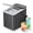 Gray, variant on EUHOMY Countertop Bullet Ice Maker, Portable Ice Machine with Self-Cleaning, 26 lbs/Day, 6-Min Fast Ice, Black