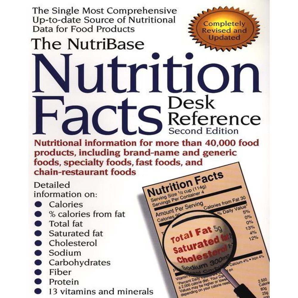 Nutribase The Nutribase Nutrition Facts Desk Reference Second