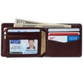 thumbnail image 4 of Alpine Swiss Wallet for Men Nolan Commuter Bifold Dual ID Windows for License Work Badge RFID Protection Divided Bill Section Gift Boxed, 4 of 7