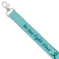 thumbnail image 3 of PinMart's Teal Awareness Ribbon Lanyard - 10 PACK, 3 of 4