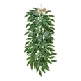 thumbnail image 2 of Visland Wall Hanging Fake Willow Leaf Realistic Fadeless No Withering Bendable Clear Vines Simulation Plant Home Decor, 2 of 8