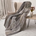 thumbnail image 3 of Disketp Wooden Texture Cozy Flannel Fleece Throw Blanket: Has a velvety texture for All Seasons - Perfect for Women, Men, & Kids"80"x60", 3 of 6