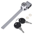 thumbnail image 4 of Cerradura de vitrina de metal duradera con cerradura de escaparate móvil clave para oficina en casa Wdftyju Libre de BPA, 4 of 8