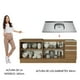 thumbnail image 5 of Alacena Gabinete Bajo Madesa Glamy 200cm Con Tarja MM, 5 of 5