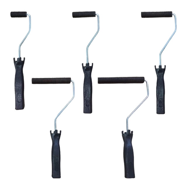 Kit de 5 rodillos de fibra de vidrio para laminar pintura, paletas de burbujas antideslizantes, portátiles para bañeras y hogar.