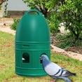 thumbnail image 6 of Pigeon Bird Water Dispenser with Top Handle 10L Capacity Drinker Quail Waterer Automatic Feeders Dove Drinker Feeding , Green, 6 of 10