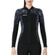 thumbnail image 1 of Sela de buceo 3mm Tops de traje de neopreno Premium neopreno Tits UV Protección de UV Buceo de buceo Scuba de canoa para aeróbicos de agua Snorkel Grey M seitruly OD003290-17, 1 of 7