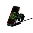 thumbnail image 1 of LAX - Station de Charge Sans Fil 3 en 1, Noir, 1 of 5