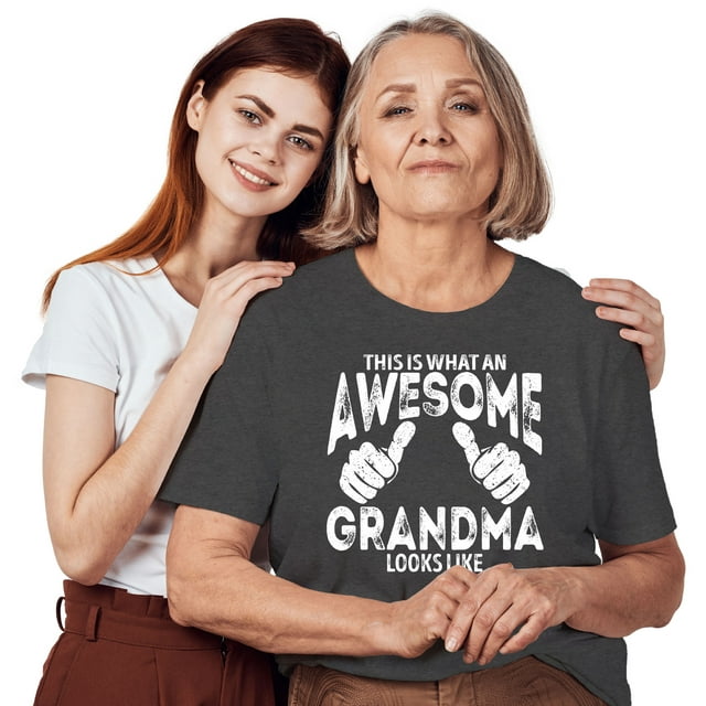 Grandma Shirt Gift, This is What an Awesome Grandma Looks Like, from Grandkids