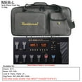 thumbnail image 3 of For Guitar Players Compact Pedal Bag Guitar Pedalboard Bag Music Transport Compact Musician Storage Solution Storage Bag, 3 of 10