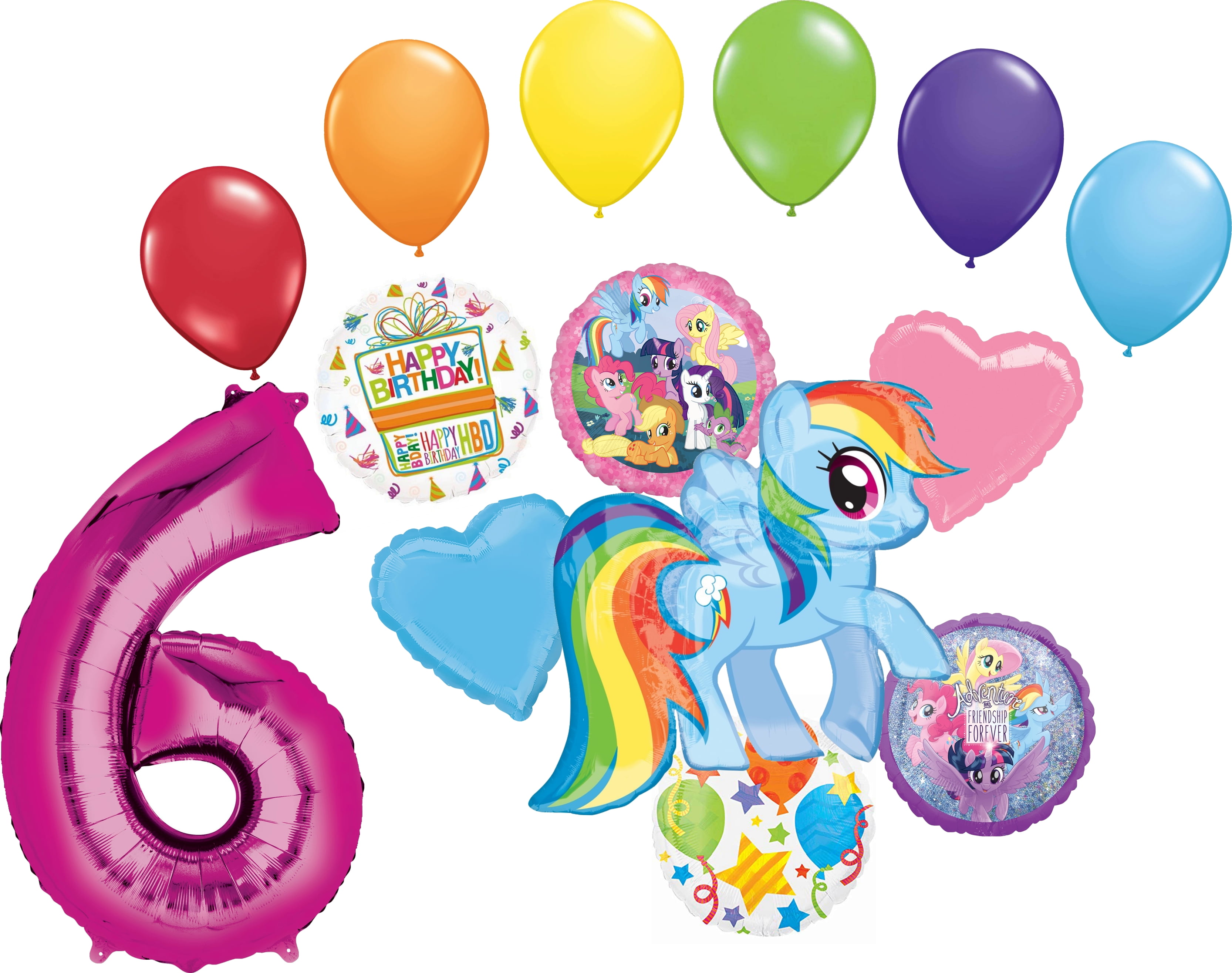 My Little Pony 6th Birthday Party Supplies Adventure And Friendship