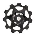 thumbnail image 2 of Almencla Bike Rear Derailleur Pulley Road Bike Pulleys Guide Roller Cycling Accessory BMX black, 2 of 8