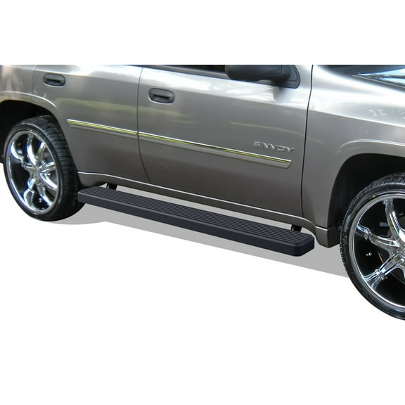iStep 5" Black Finish Side Step Running Board for 2002-2009 Chevy Trailblazer/GMC Envoy