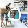 thumbnail image 4 of Yiaed Colorful Sunglasses Dog Print Men's Soft Cotton Boxer Shorts Breathable Boxers Underwear Moisture-Wicking Underwear Stretch Boxer Briefs for Man-XX-Large, 4 of 5