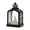 Black, variant on Vintage Decorative Hanging Candle Lantern with LED Flickering Flameless Candle Outdoor Indoor Hanging Lanterns Decorative Lanterns Battery Powered LED Candle Timer Candle