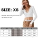 thumbnail image 2 of Blusas sexys para mujer, camisas de manga larga, blusas ajustadas de corte bajo, camisas con escote en V, blusas de otoño, XS-L, 2 of 5