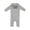 AC-Heather Grey, variant on Pap Pap's Fishing Buddy Baby Romper Coveralls