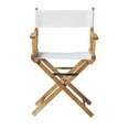 thumbnail image 1 of Casual Home Chaise de Réalisateur en Toile, 18,5 Po L x 16 Po P, Blanc, 1 of 6