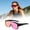 D, variant on Adult Cycling Glasses Shatterproof PC Lens UV Protection Anti-Fog Windproof Wrap Around Eyewear for Outdoor Sports Running