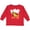 Red, variant on Inktastic Rawr I'm 2 Baby Tyranosaurus Rex Boys or Girls Long Sleeve Toddler T-Shirt