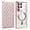 Pink, variant on ShellTech for Samsung Galaxy S24 Ultra Magnetic Case,[Compatible with MagSafe] Full Protective Flip Folio Wallet Case with RFID Blocking Card Slot Quilted Leather Phone Case,Royalblue