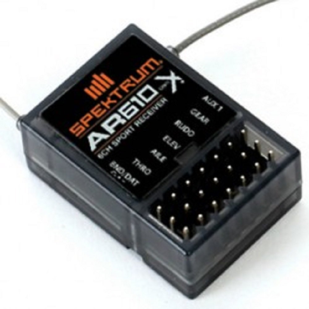 AR610 6Channel DSMX Aircraft Receiver MultiColored