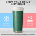 thumbnail image 3 of Modern 18oz Double Drinking Coffee Mug – Vacuum Insulated Stainless Steel Travel Cup with Leakproof Lid, 316 Steel Thermos Tumbler for Hot & Cold Beverages, 3 of 7